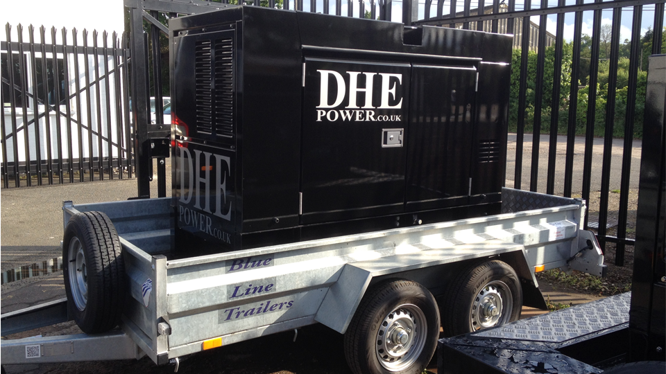 Herefordshire Stage Hire 60KVA Generator